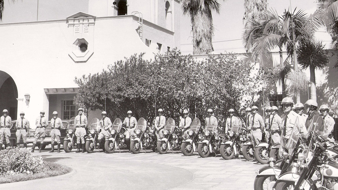 Police Officer Motorcycles