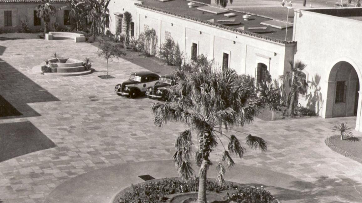 Police Interior Courtyard